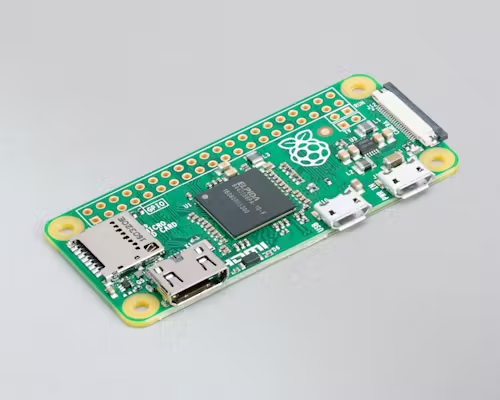 En Raspberry Pi Zero W enkortsdatamaskin.